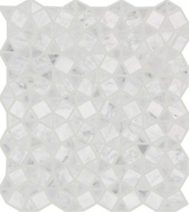 White Carrara Geometrix