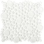 LOFT SUPER WHITE CIRCLES (ALL GLASS)