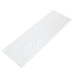 UPTOWN SENSE BRUSH STROKE 4X12 BRIGHT WHITE