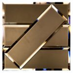 MIRROR BRONZE 4X12 BEVELED