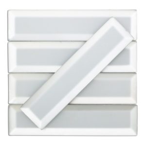 REFLECTION ARCTIC GLAM – SUPERWHITE FROSTED GLASS WITH INVERTED BEVELED MIRROR