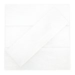 UPTOWN SENSE BRUSH STROKE 4X12 BRIGHT WHITE