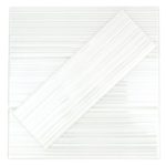 UPTOWN SENSE STRIPES 4X12 BRIGHT WHITE