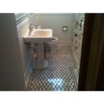 LONG OCTAGON PATTERN ASIAN STATUARY & ATHENS GRAY DOT