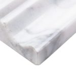 CHAIR RAIL WHITE CARRARA