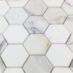 CALACATTA 2″ HEXAGON