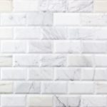 CALACATTA 3X6 BEVELED
