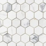 CALACATTA 2″ HEXAGON