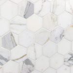CALACATTA 2″ HEXAGON