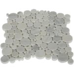 MARBLE MOTION CIRCLES ASIAN STATUARY