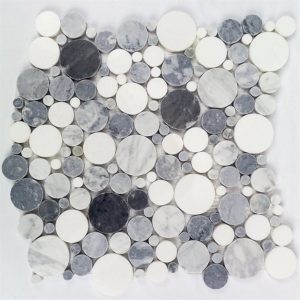 MARBLE MOTION CIRCLES CARRARA THASSOS & BARDIGLIO NUVOLATO