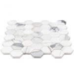 CALACATTA 2″ HEXAGON