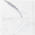CALACATTA 3X6 BEVELED