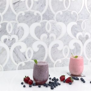 MJ ATHALIE – WHITE CARRARA AND WHITE THASSOS