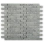 WHITE CARRARA 1 / 2X2 BRICK