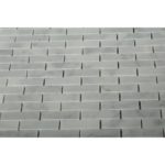 WHITE CARRARA 1 / 2X2 BRICK