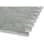 WHITE CARRARA 1 / 2X2 BRICK