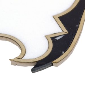 SHANGRI-LA – WHITE THASSOS, BLACK MARBLE & BRASS