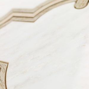 WOOD JET ARGANIA – ASIAN STATUARY WITH CREAM & GRAY WOODLOOCK & GRAY WOOD DOT