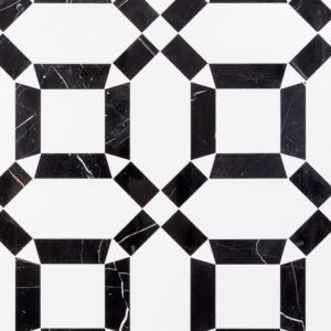 MJ IMMACULATA – CRYSTALLIZED PORCELAIN TILE & BLACK JADE