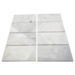 WHITE CARRARA 3X6 POLISHED