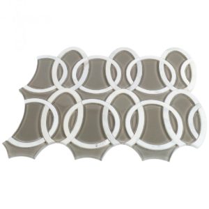 MJ LOOM ASIAN STATUARY & TAUPE GLASS