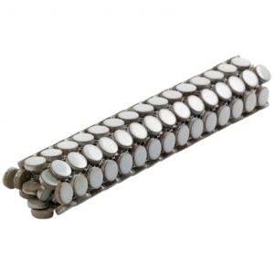 SIMPLE PENNY ROUNDS SOLID POLISHED WHITE