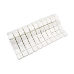 WHITE THASSOS 1X1 SQUARES