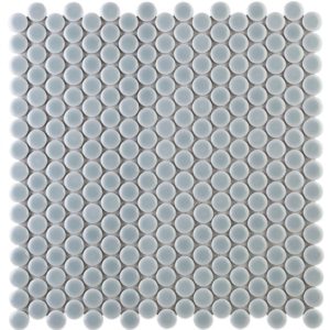 SIMPLE RIMMED PENNY ROUNDS MIST GRAY