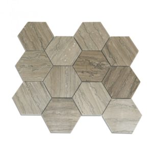 TENNESSE TAUPE 4″ HEXAGONS