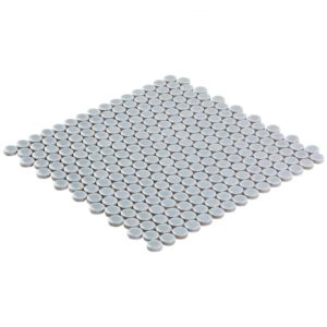 SIMPLE RIMMED PENNY ROUNDS MIST GRAY