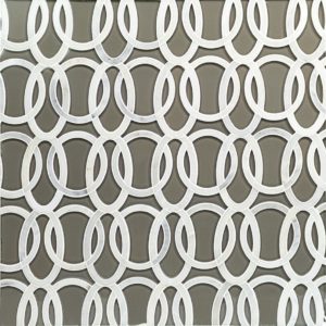 MJ LOOM ASIAN STATUARY & TAUPE GLASS