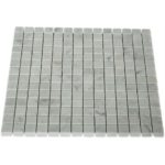 WHITE CARRARA 3 / 4X3 / 4 SQUARES