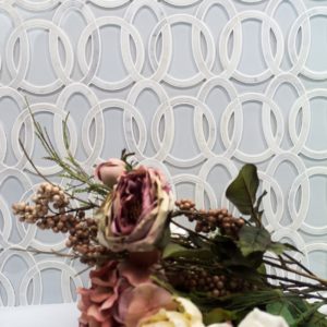 MJ LOOM ASIAN STATUARY & SUPER WHITE GLASS