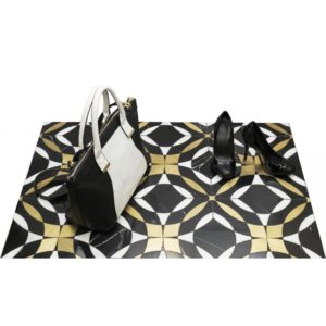 Kaleidoscope Mystique – Nero Marquina, White Thassos & Brass