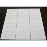 CRYSTAL SUPER WHITE 1X4 STACKED