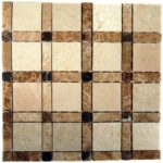 WINDOW CREMA MARFIL WITH LIGHT EMPERIDOR & DARK EMPERIDOR