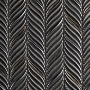 BAROQUE PETALS GUN METAL