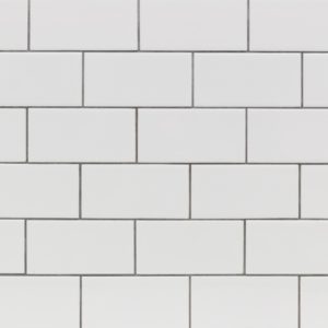 Everyday Beveled 3×6 White Ceramic Tile