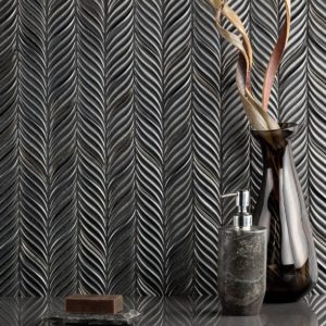 BAROQUE PETALS GUN METAL