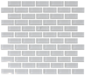 White Brickset 1″ x 2″