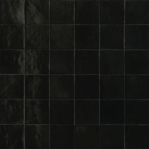 Casablanca Black 4×4 Field Tile Glossy