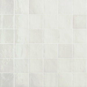Casablanca White 4×4 Field Tile Glossy
