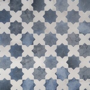 Malta Star Denim Blue 6 Matte and Cross White 6 Matte