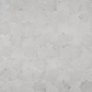 Malta Star Dove Gray 6 Matte and Cross Dove Gray 6 Matte