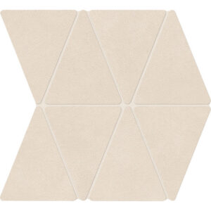 B-Natural Kaolin Rhombus Mosaic