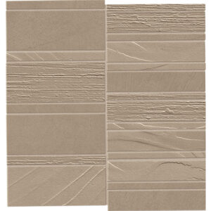 B-Natural Ecru Trace Mixed Mosaic
