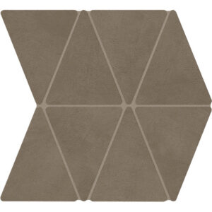 B-Natural Umber Rhombus Mosaic